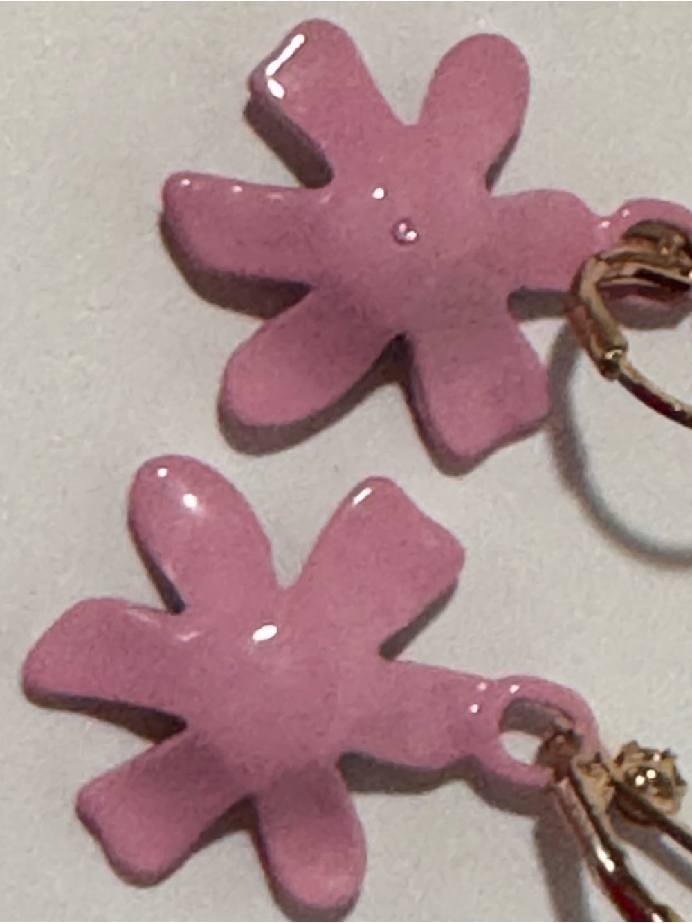 Betsy Johnson Flower Cluster necklace and earring set - Picture 5 of 6